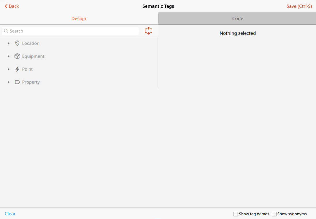 Semantic Tags Maintenance & Picker