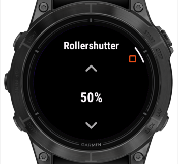 roller shutter widget